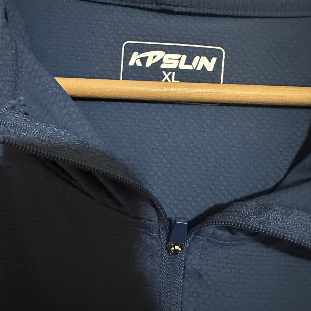 ♻️KP Slin Navy Full-Zip Jacket - Picture 4 of 5